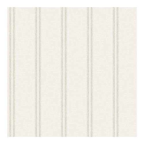 Grey Stripes Wallpaper 20.5 X Stripe Farmhouse Washable