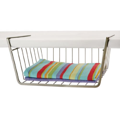 Organized Living Under-Shelf Basket - Nickel - Citiesdeals