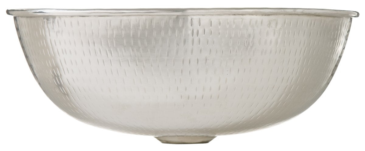 Sinkology SB301-14N Bohr Nickel 14" Hammered Vessel Bath Sink - Citiesdeals