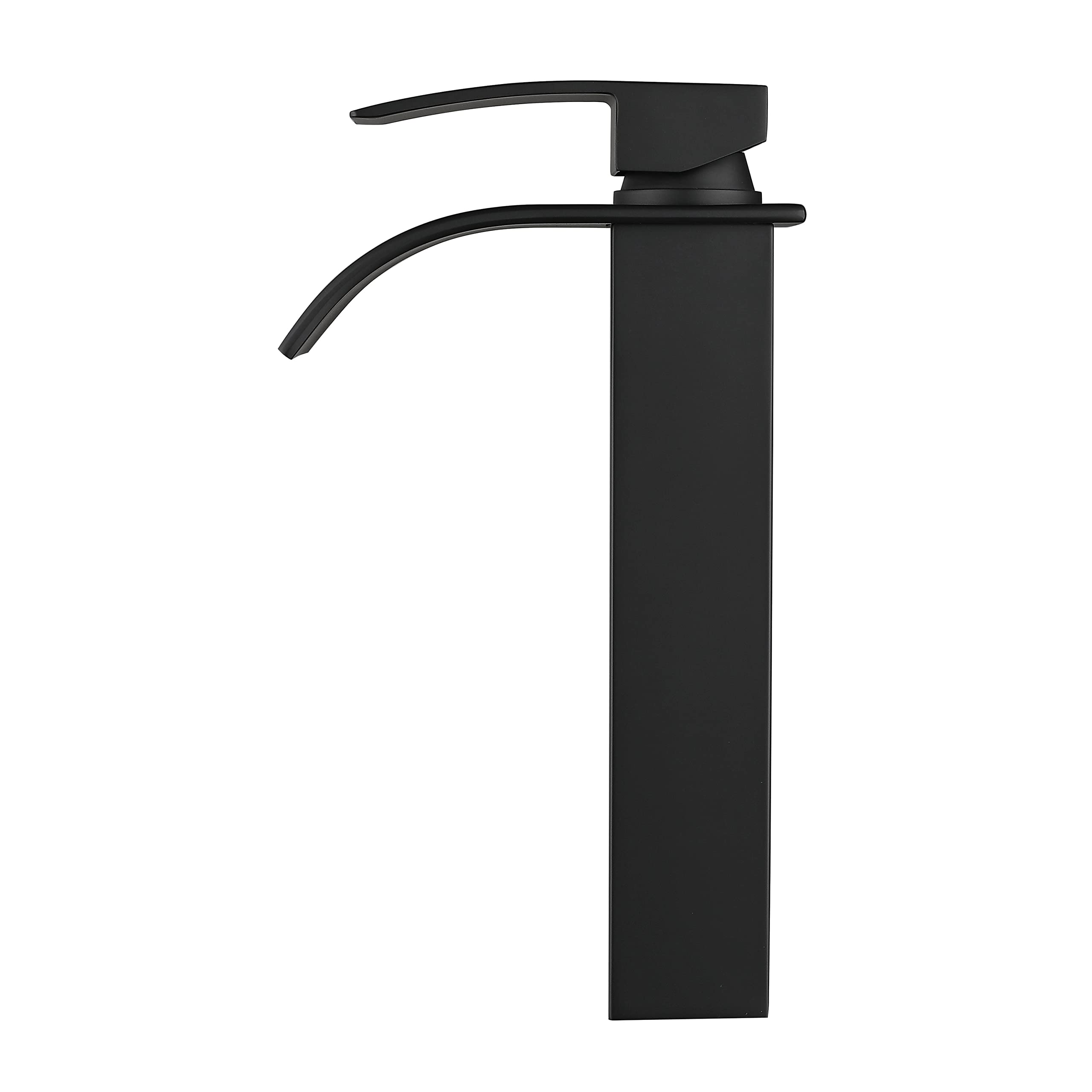 Raina 10" Single Hole Vessel Sink Single Handle Modern Bathroom Faucet Matte - Citiesdeals