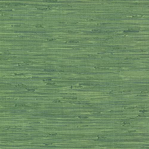 Fiber Green Grasscloth Wallpaper 20.5in X Abstract Modern Contemporary Paper