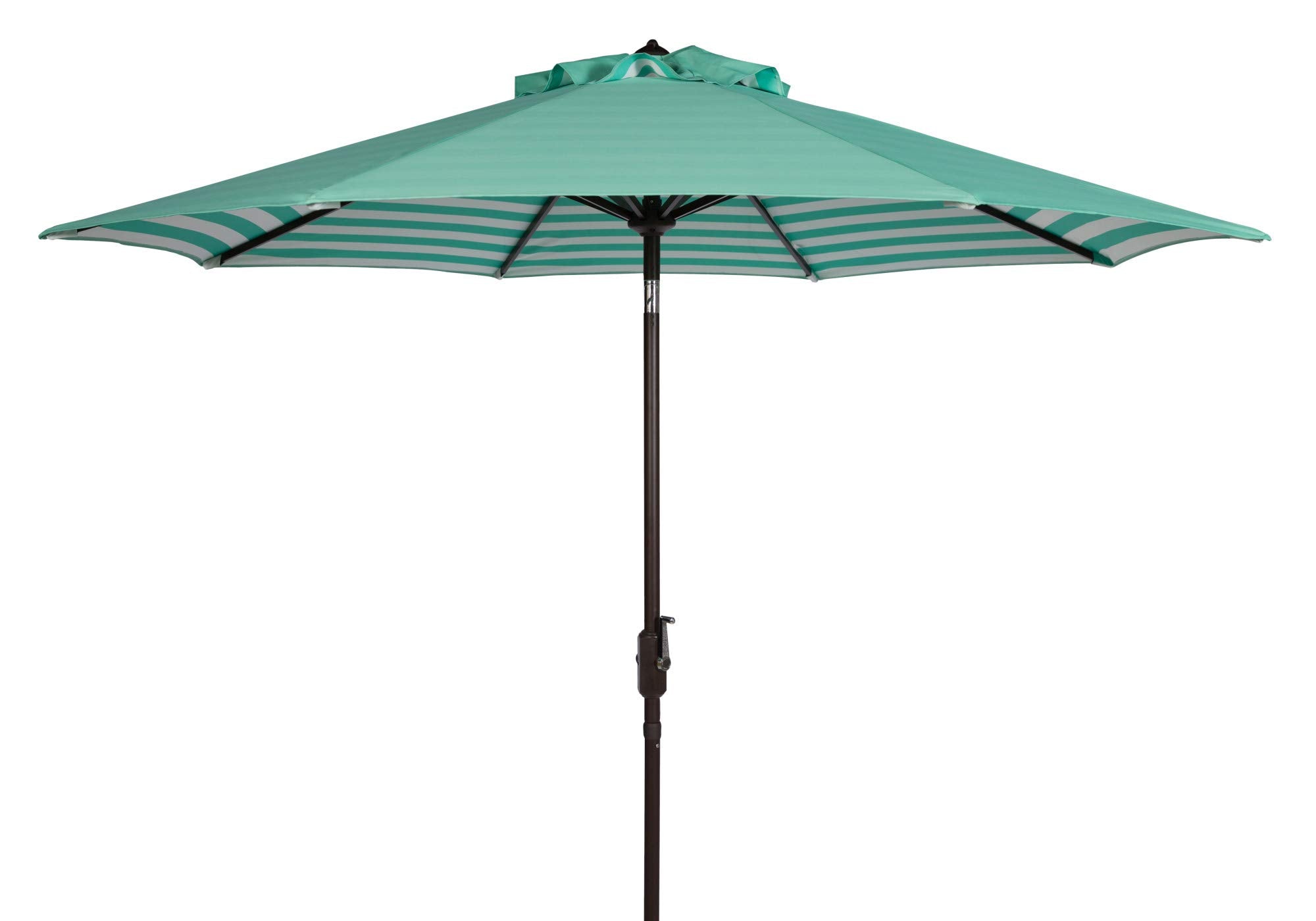 Safavieh PAT8007E Collection Athens Dark Green and White Inside Out Striped