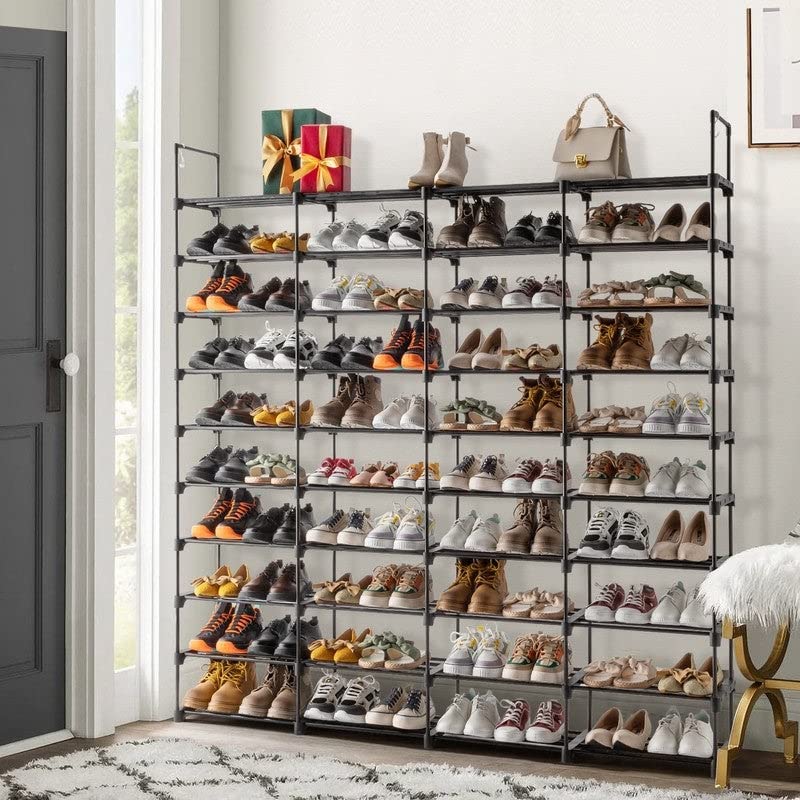 10-Tier Shoe Rack-Tiered Storage for Sneakers Heels Flats Accessories and - Citiesdeals