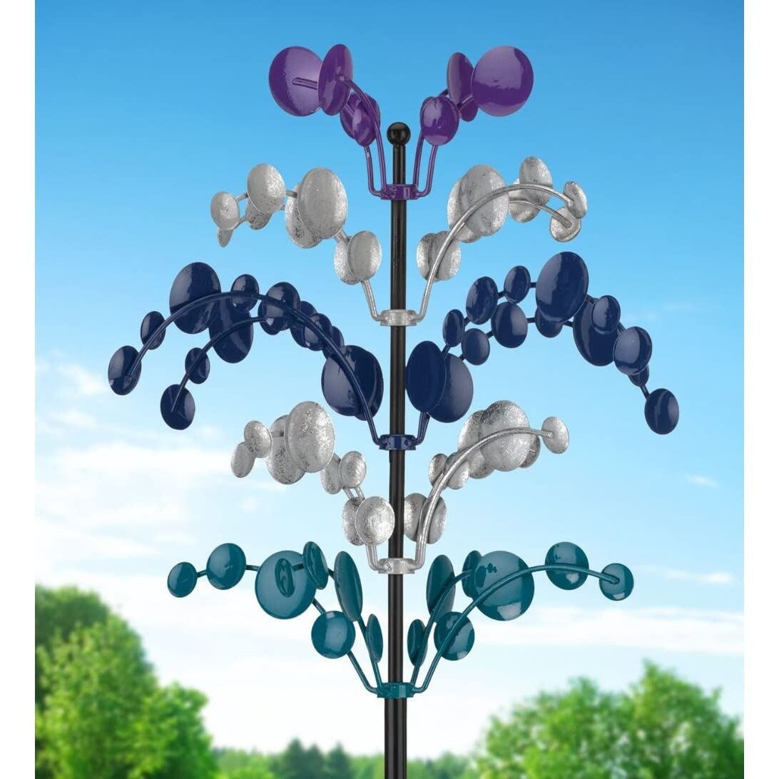 Vertical Wind Spinner Shower Multi Color Metal - Citiesdeals