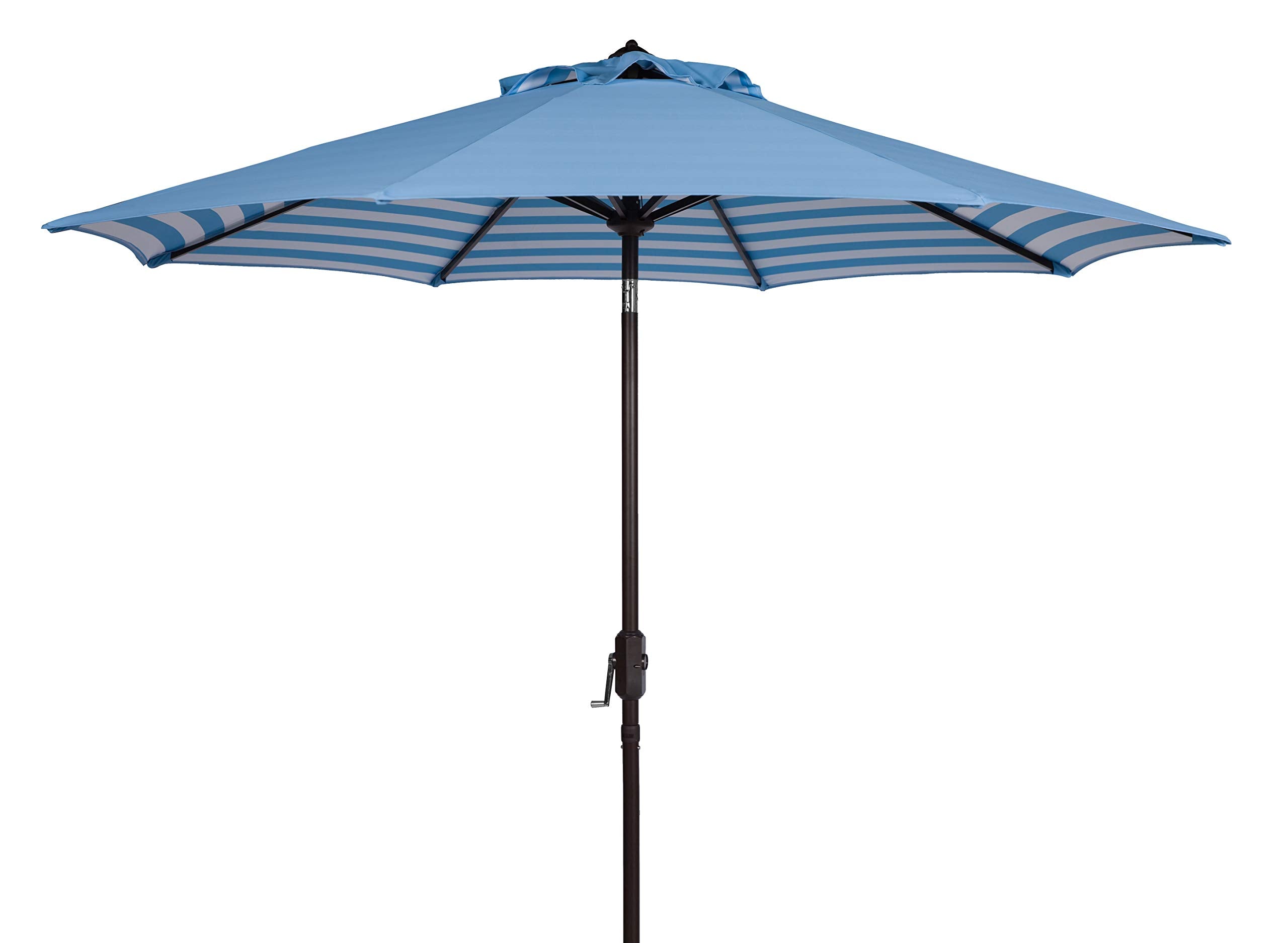 Safavieh PAT8007C Collection Athens Inside Out Striped 9Ft Crank Outdoor Auto