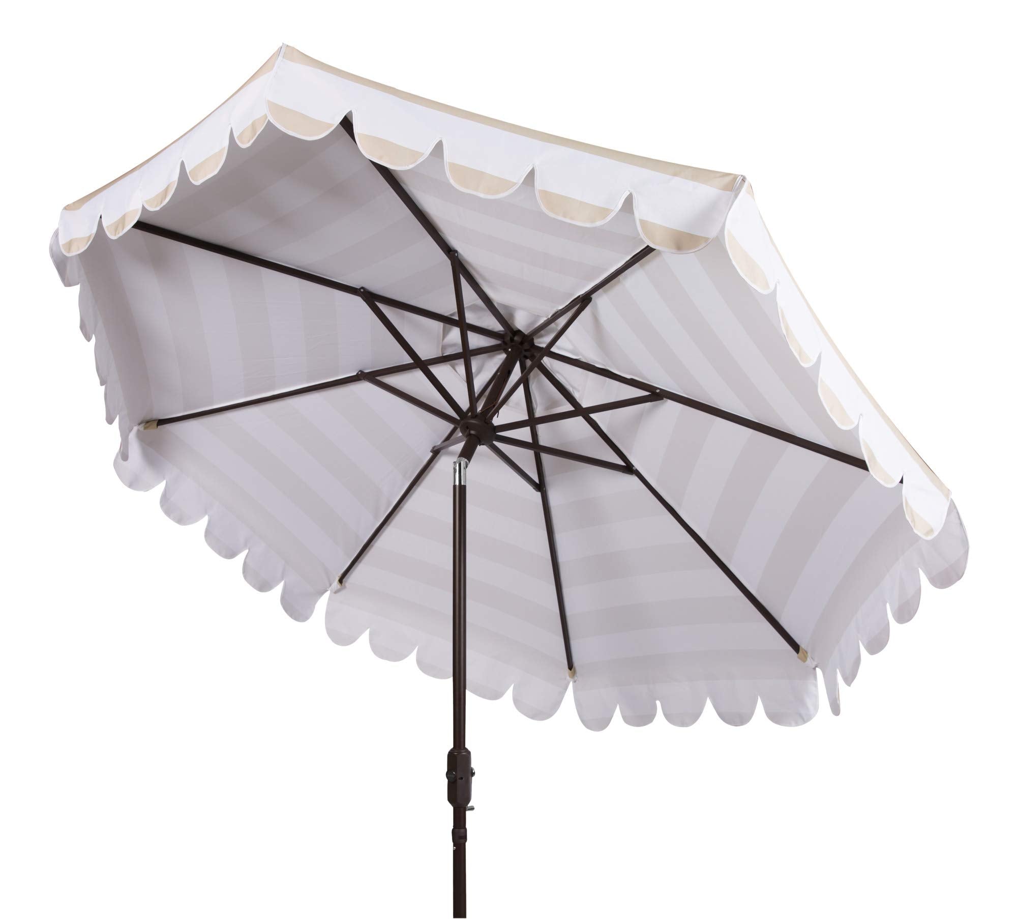 Safavieh PAT8011C Outdoor Collection Maui Navy and White Single Scallop - Citiesdeals