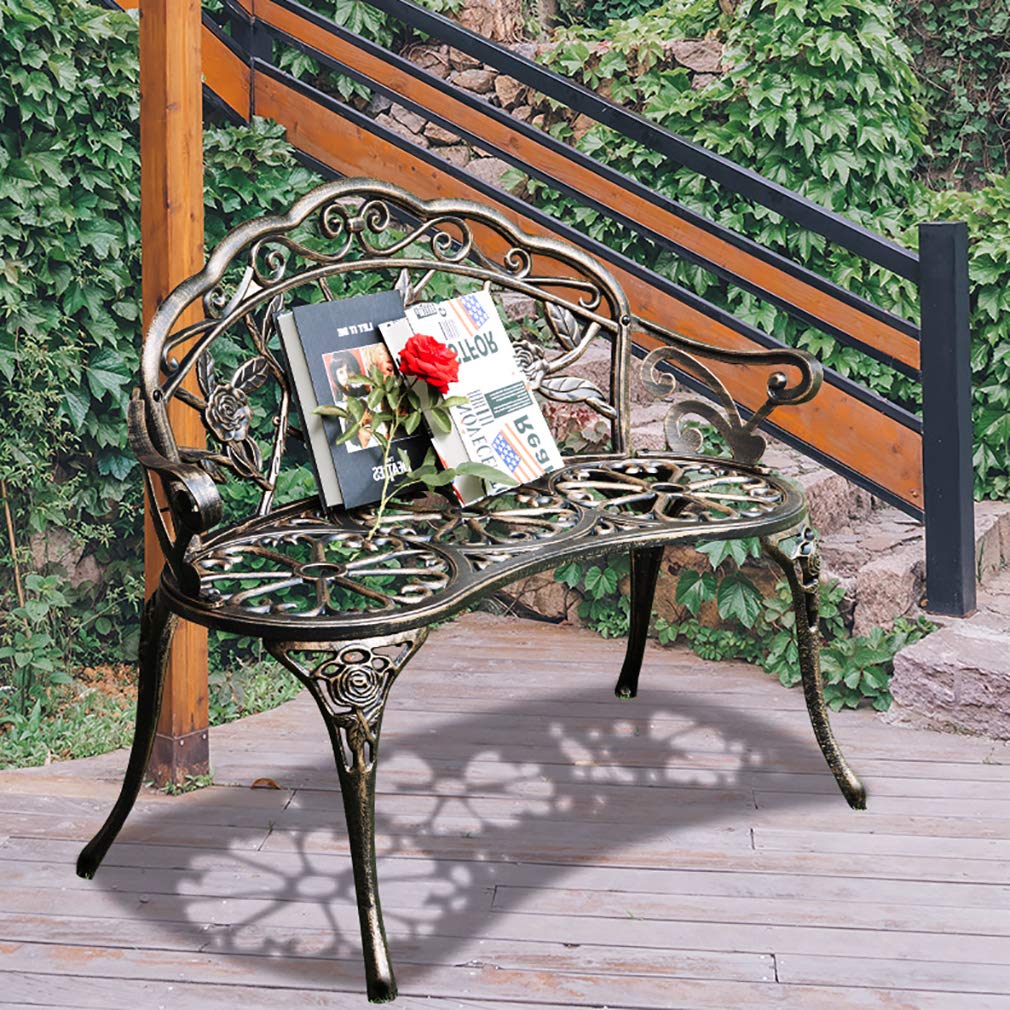 FDW Garden ch Park ch Metal ch Outdoor ches Clearance Patio Yard - Citiesdeals