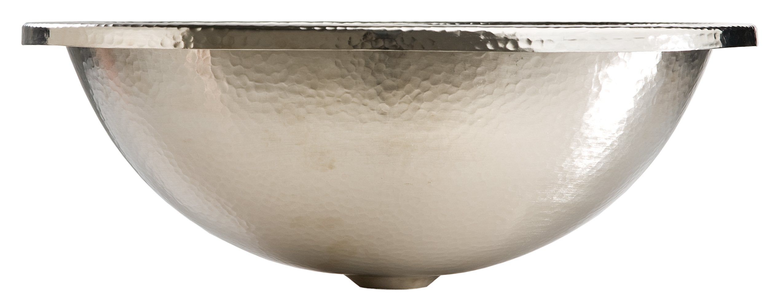 Sinkology SB203-18N Edison Dual Mount Oval Bathroom Sink 18-0.5 Inch Hammered - Citiesdeals