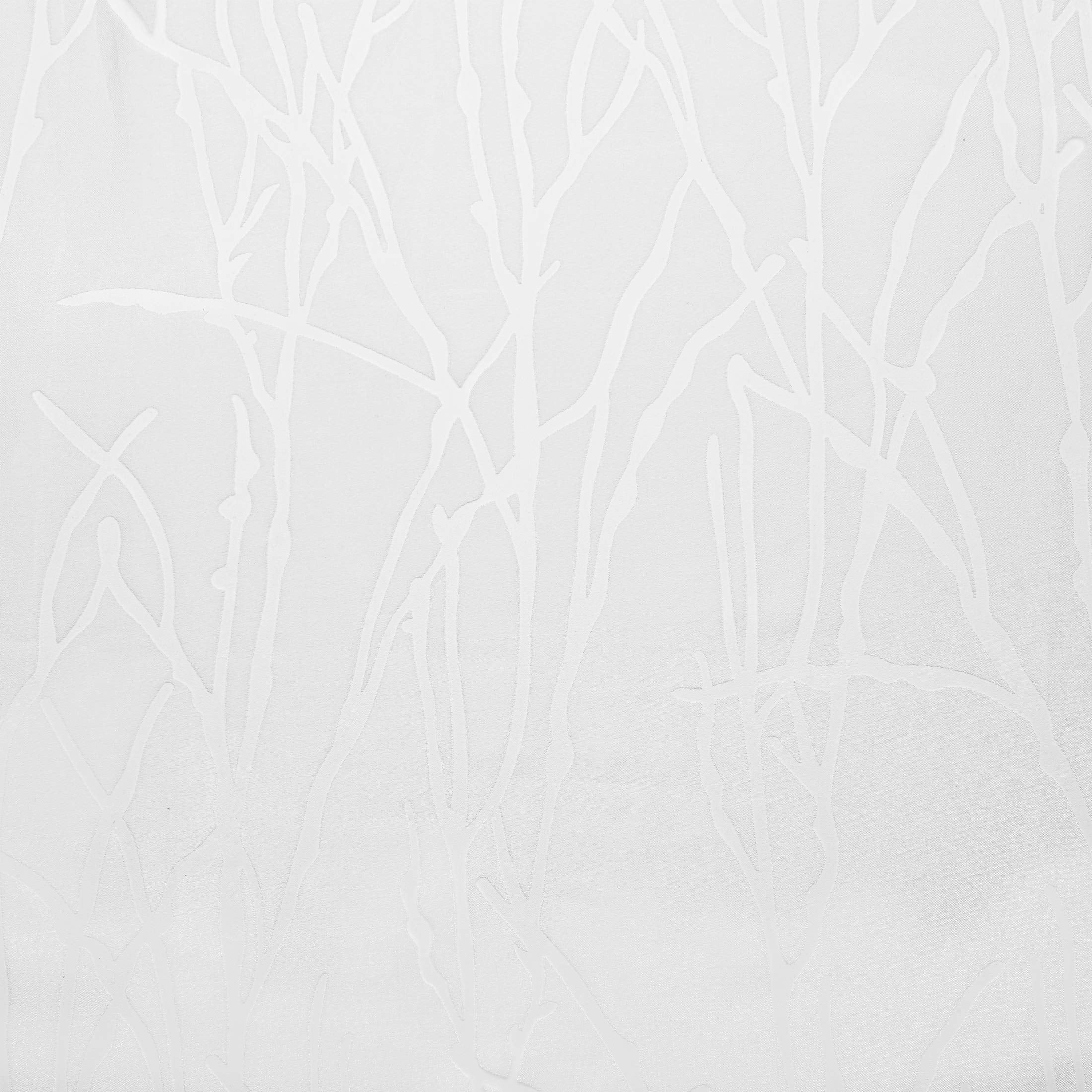 Exclusive Home Edinburgh Sheer Branch Burnout Grommet Top Curtain Panel Pair 52x108 - Citiesdeals