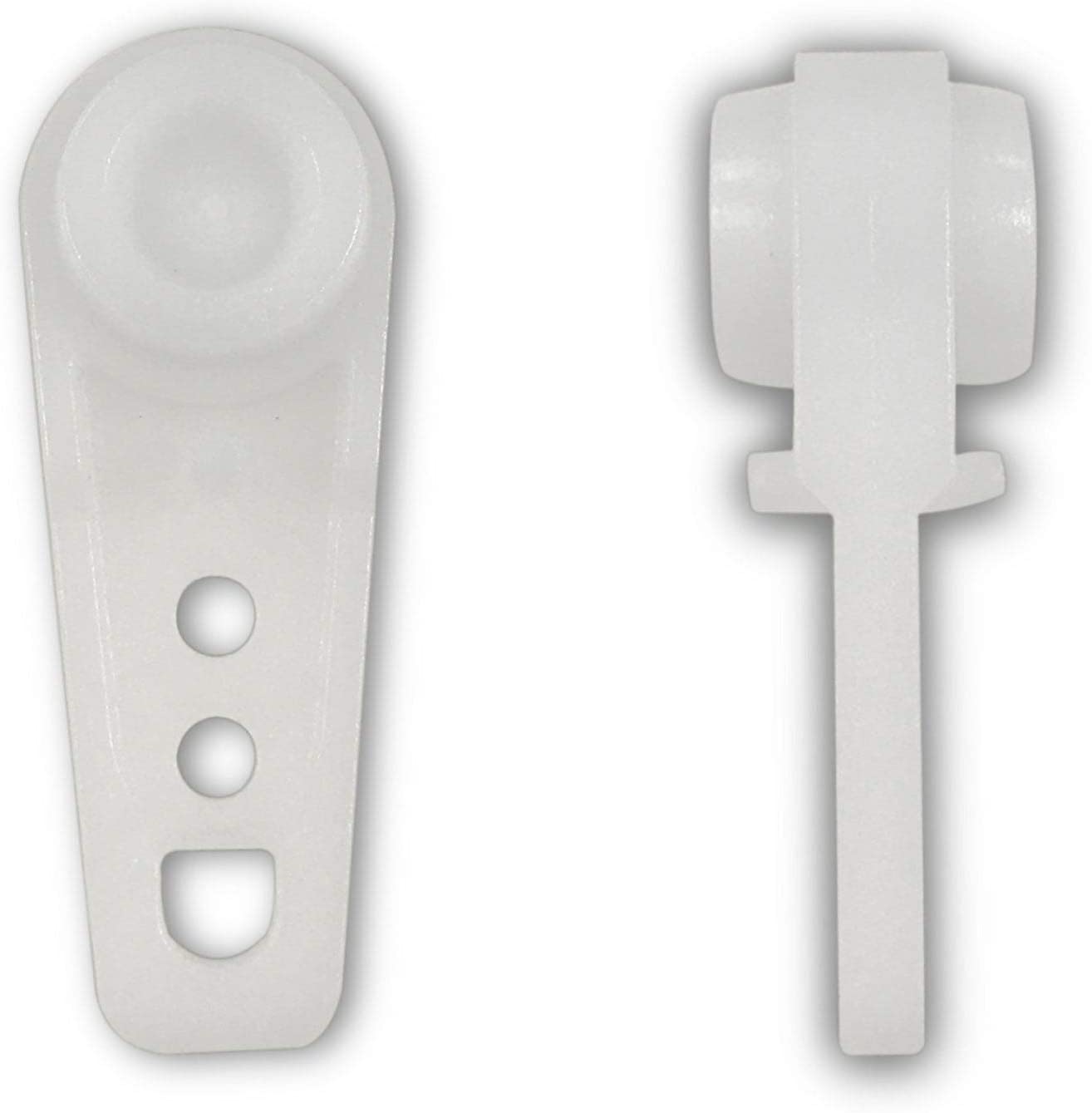 10 Ball Bearing Carrier Ceiling/Wall Track White Plastic