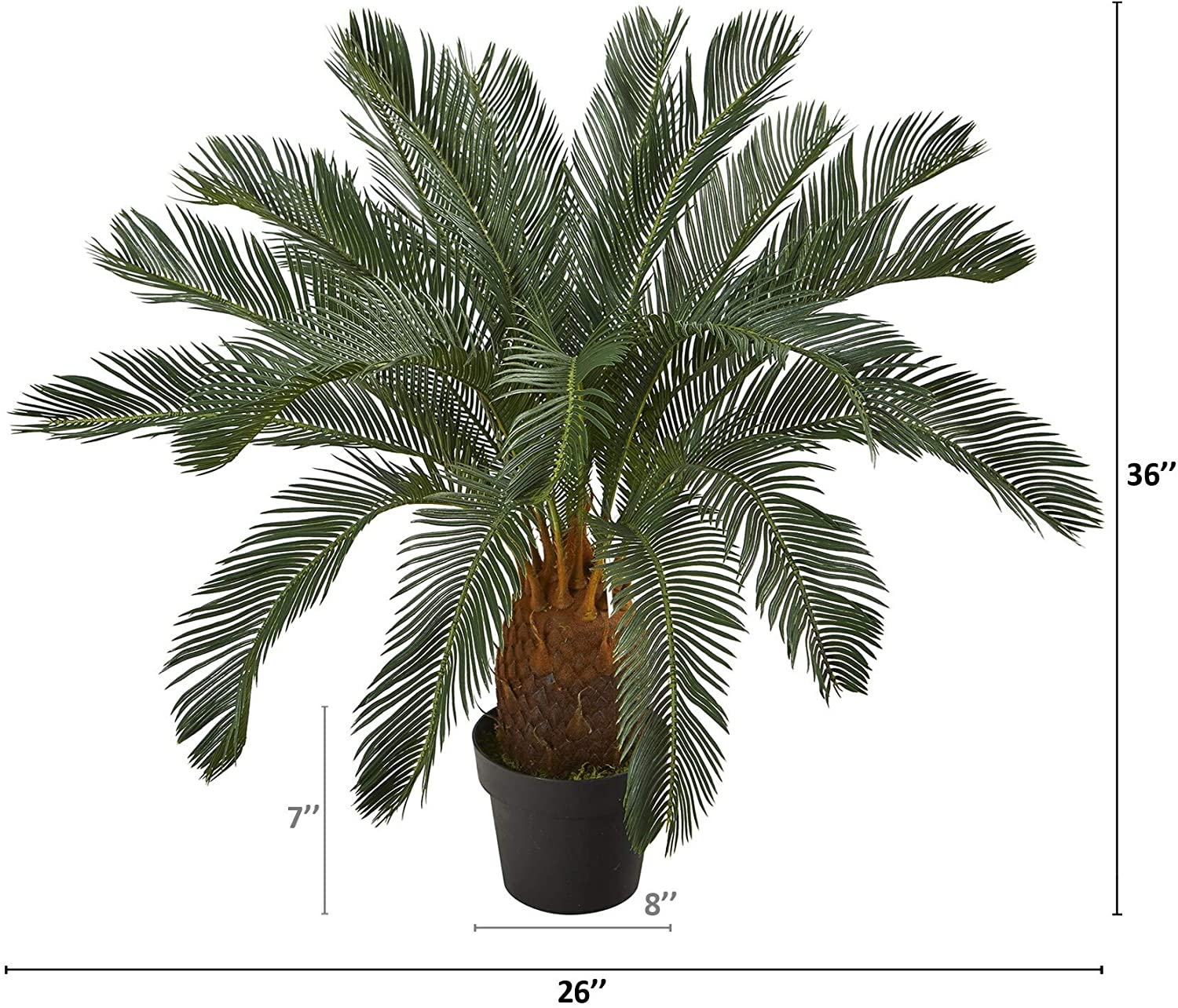 3' Artificial Tree Green - Citiesdeals