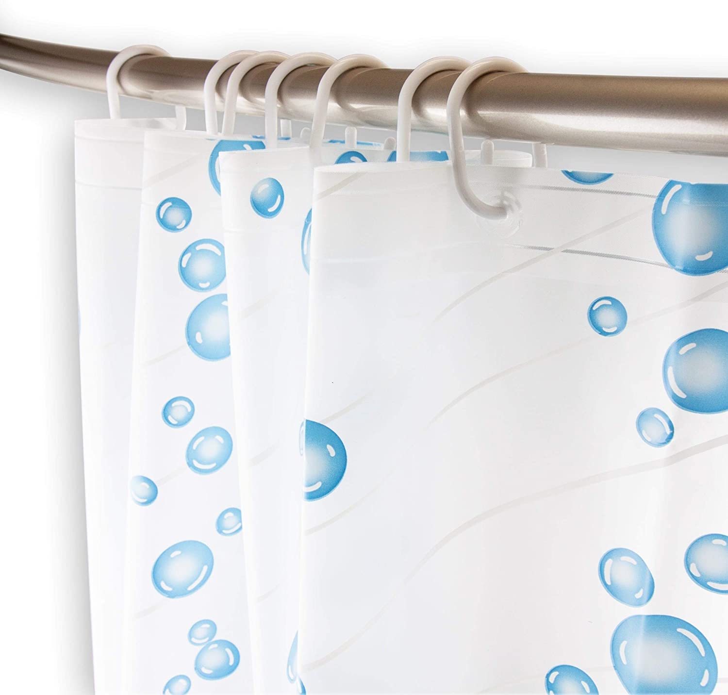 Bubble Shower Curtain 71" x 71" - Citiesdeals